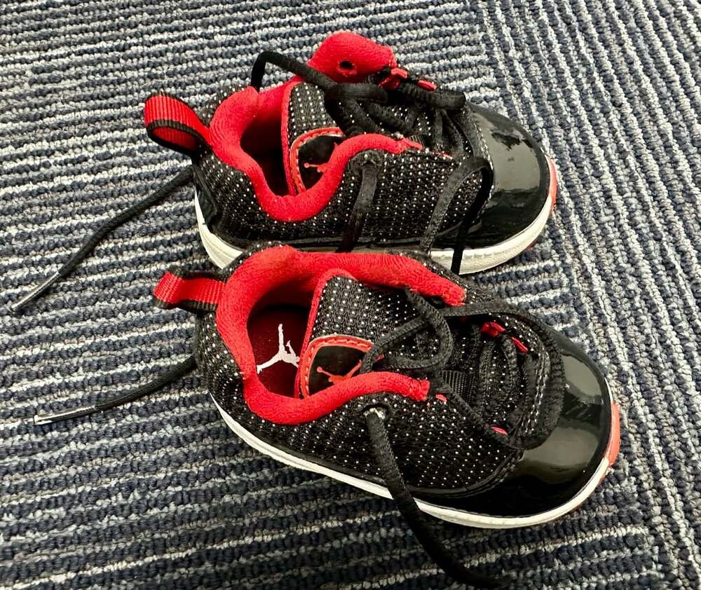 Jordan 3C Black Red Sneakers